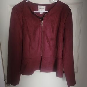Industry Women's Wine Blazer